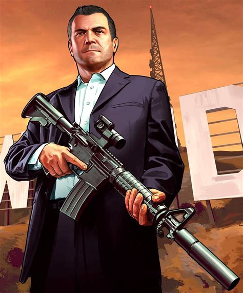 Personagem Michael Do Gta V Site Do Gta