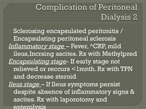 Renal Dialysis Complications