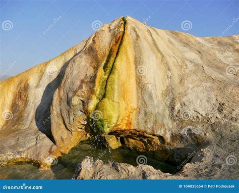 Travertine Hot Springs Bridgeport USA Stock Photo Image Of Bridgeport Colorful