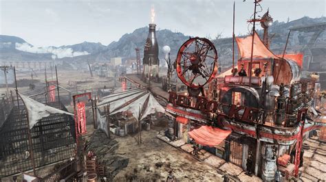 Nuka World Red Rocket Slave Market Raider Settlement R Fo4