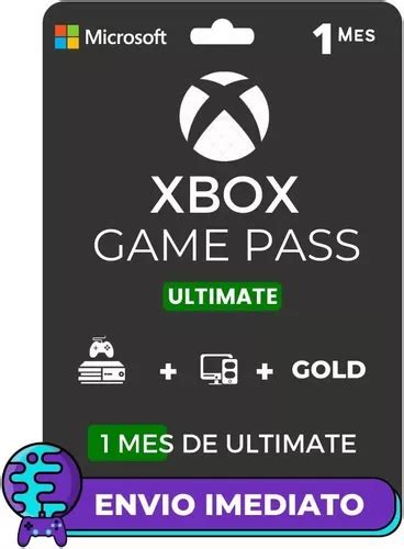 Gift Card Xbox Game Pass Ultimate 1 Mês Cód 25 Dígitos MercadoLivre