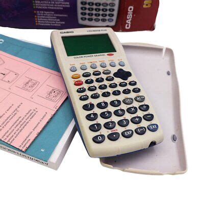 Casio CFX 9850GB PLUS WE Color Power Graphic Calculator BOXED With