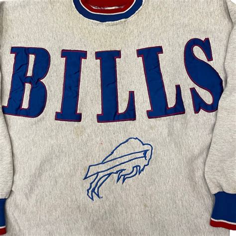 Vintage Buffalo Bills Crewneck Sweatshirt 90s Nfl Football Mafia For