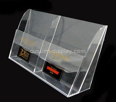 Acrylic Flyer Holder Plastic Display Risers Plastic Display Holders