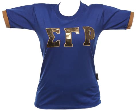 Sigma Gamma Rho Sorority Shirt - Ibis - Klassik Greekwear