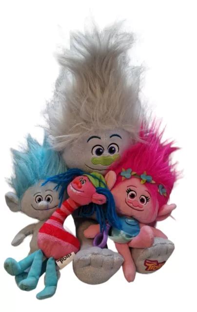 Build A Bear Dreamworks Trolls Guy Diamond Plush Large 21 Bab Poppy Cooper Drea £5 00 Picclick Uk