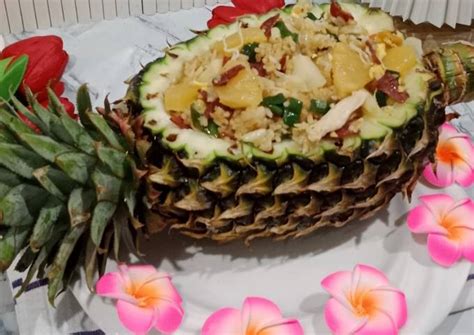 Resep Nasi Goreng Nanas Pineapple Fried Rice Oleh Cooking With Me