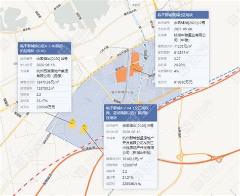 好地网 杭城土拍“迎新献礼”，临平核心区时隔多年推“揽湖”宅地