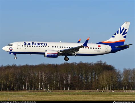 Tc Smb Sunexpress Boeing Max Photo By Thomas Schmidt Blindenh Fer