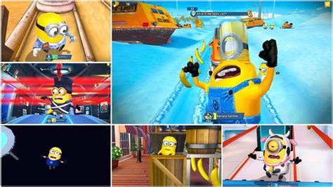 Minion Rush Funny Moments And Fails Youtube