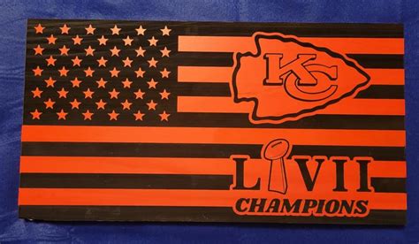 Kansas City Chiefs Super Bowl Flag - Etsy