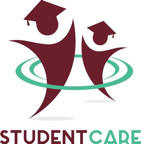 Students Vector Logo Design Graduation Logo Vector On White Background