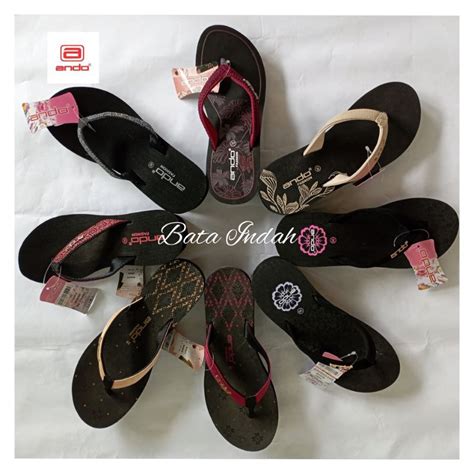 Jual Sandal Jepit Wanita ANDO Original Shopee Indonesia