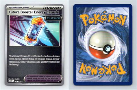 Future Booster Energy Capsule Sv Temporal Forces Pokemon