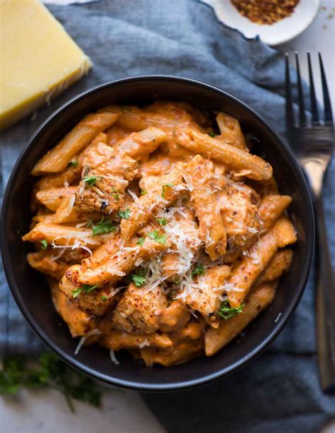 Instant Pot Spicy Chicken Pasta The Flavours Of Kitchen