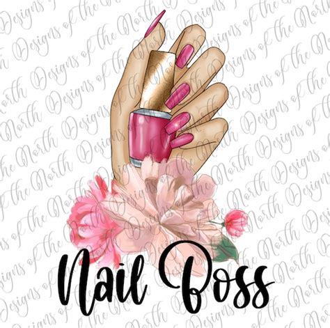 Nail Boss Nail Boss Sublimation Nail Polish Sublimation Nail Etsy