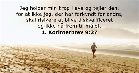 23 Maj 2022 Dagens Bibelvers 1 Korinterbrev 9 27 DailyVerses Net