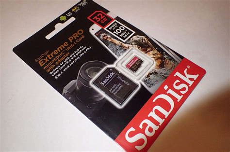 Карта памяти Sandisk Extreme Pro Microsdhc 32gb Uhs I U3 V30 A1 Adp