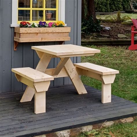 DIY Picnic Table For Two Diy Picnic Table Picnic Table Plans Diy