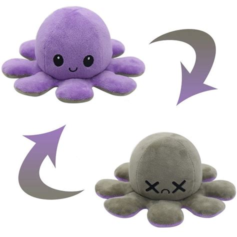 Minions Reversible Octopus Toy — Octopus Mood Toy