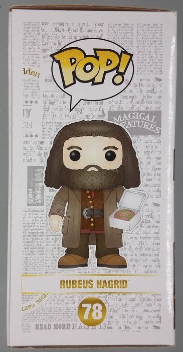 78 Rubeus Hagrid W Birthday Cake 6 Inch Harry Potter Funko Pops