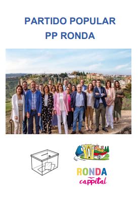 Programa Partido Popular Ronda Mi Voto Cuenta