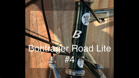 Bontrager Road Lite Part Youtube