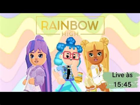 Rainbow High Jogando Na Nova Atualiza O Live Pk Xd S