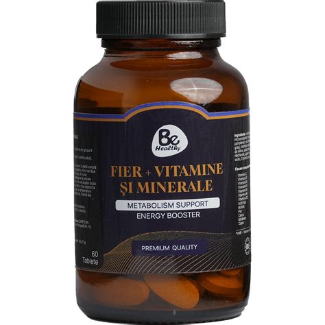 Supliment De Vitamine Fier Si Minerale Pentru Imunitate Continut