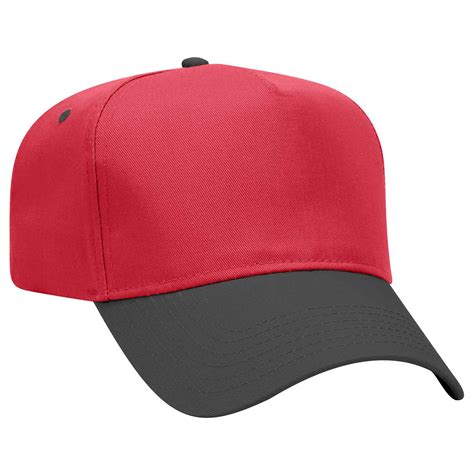 Otto Cap Panel Mid Profile Cotton Blend Twill Pro Stitch Baseball Cap