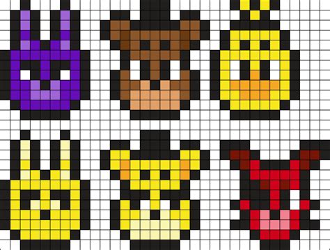 29 Fnaf Perler Ideas Perler Perler Patterns Perler Bead Patterns Porn Sex Picture