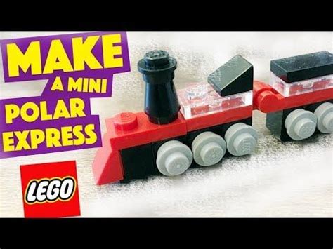 MAKE a mini POLAR EXPRESS in Lego | Lego, Polar express, Lego creations