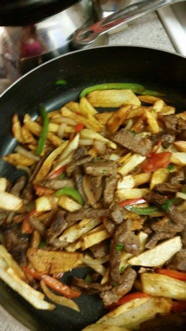 Lomo Saltado Peru Delicious Plate Beef Recipes Recipes Lomo Saltado