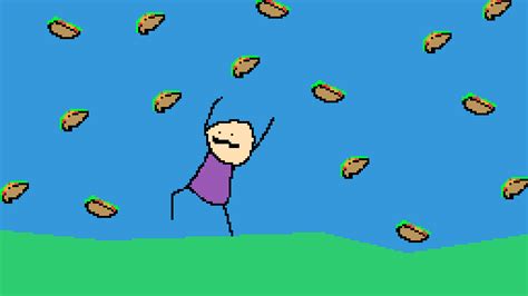 Pixilart - ITS RAINING TACOS! by CaptinMangletty