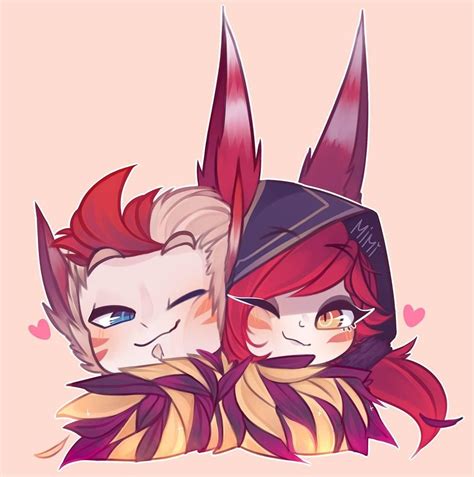 League Of Legends Rakan And Xayah Xayah And Rakan Rakan And Xayah