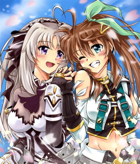 Fuka Reventon And Rinne Berlinetta Lyrical Nanoha And 1 More Drawn By