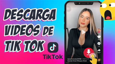 C Mo Descargar V Deos De Tik Tok Sin Marcas De Agua Youtube