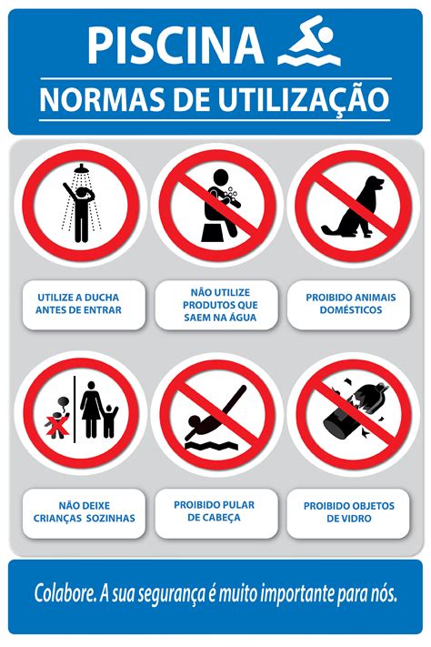 Seguran A Na Piscina Dicas E Placas De Aviso