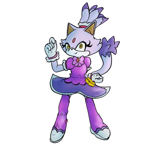 I Finally Had The Time To Draw Blaze And Her Magical Girl Outfit Since