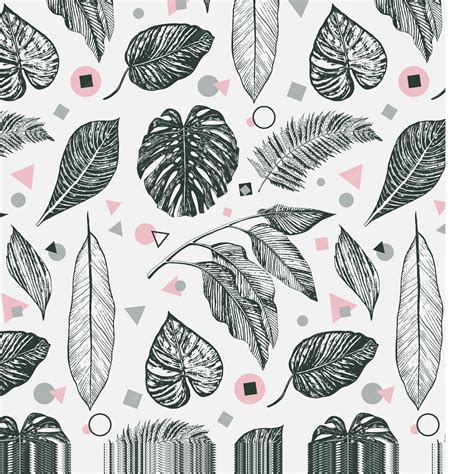 Premium Vector Leaves Seamless Pattern