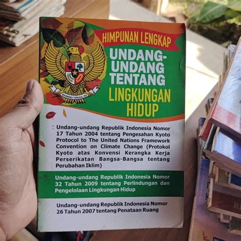 Jual Himpunan Lengkap Undang Undang Tentang Lingkungan Hidup Shopee