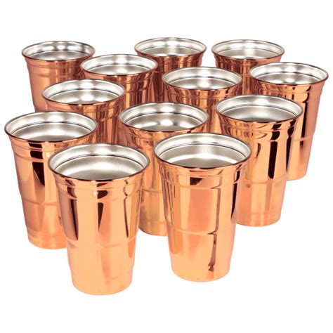 12 Pack Arctica 15oz Stainless Steel Reusable Party Cups