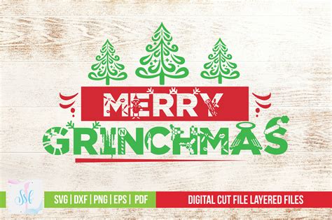 Merry Grinchmas Svg Design Graphic By Svgstudiodesignfiles · Creative