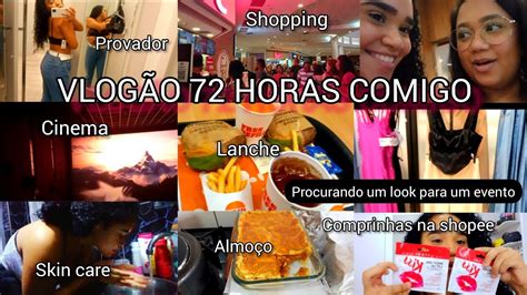 VLOGÃO 72HORAS COMIGO FUI NO SHOPPING COMPRA UM LOOK PARA UM EVENTO