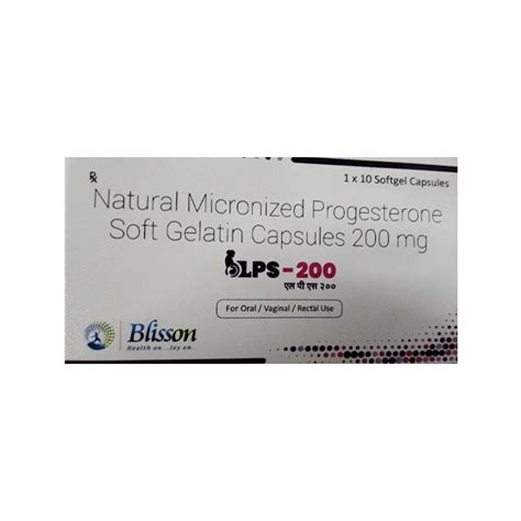 Buy Lps 200 Soft Gelatin Capsule 10 S Online At Upto 25 Off Netmeds