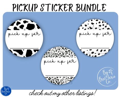 Pickup Png Sticker Porch Pick Up Sticker Printable Sticker Pick Up