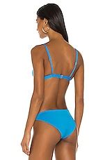 Vitamin A Moss Bikini Top In Cyan REVOLVE