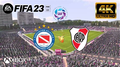 FIFA 23 Argentinos Jrs Vs River Plate Liga Argentina Next Gen