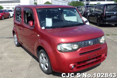 Nissan Cube Red For Sale Stock No Japanese Used Cars