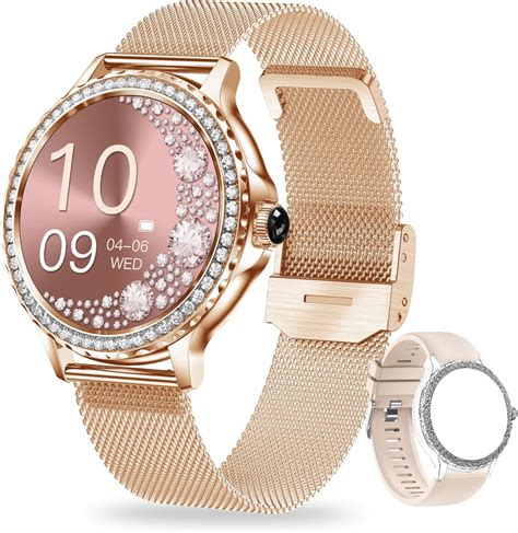 SoPrii Smartwatch Donna Chiamata Bluetooth E Risposta Vivavoce Smart